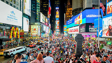 纽约时代广场跨年演唱会