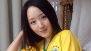 43岁杨钰莹变身“足球宝贝”力挺巴西