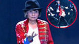 《中国达人秀》六旬奶奶资深MJ粉丝 头破血流坚持登台