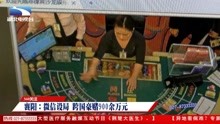 男子组织跨国网络赌场，微信远程下注，赌资累计900多万