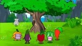 蔬菜精灵大冒险 第23集 谁能通过大树爷爷的考验呢