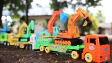 儿童挖掘机工作视频(小丸子乐园)