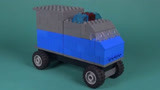 积木小玩具拼装卡车