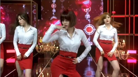 女歌手10队聚集特辑 AOA《短裙》性感热舞