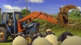 小羊肖恩：小绵羊开挖掘机，在农场随意飙车，怕不是蓝翔毕业生