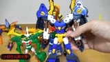 儿童变形玩具 拼装变形金刚机器人玩具 白垩纪 鲨鱼的转变