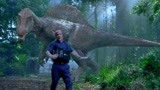 侏罗纪公园3：一家人欢喜团聚，凶猛的棘龙却出现了！