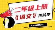 部编版二年级上册《语文》提前学 二上语文识字量突然增加怎么办?一线教师:打好基础稳稳地 知识名师课堂爱奇艺