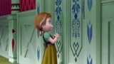 冰雪奇缘：艾莎公主关在房中多年，安娜从小一直等到大！真可爱