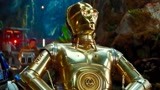 星球大战9：这“黄金”机器人真有趣，走的样子像在跳舞！