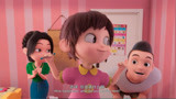 猪猪侠：吉祥生在幸福家庭，和爸爸妈妈一起创造梦幻世界，真开心