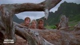 侏罗纪公园：蒂姆近距离观察霸王龙，观察霸王龙进食，真厉害