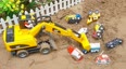 超级挖掘机 工程车玩具 户外紧急救援