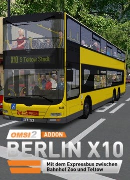 傻康频道 OMSI2巴士模拟：德国柏林地图Add-on Berlin X10