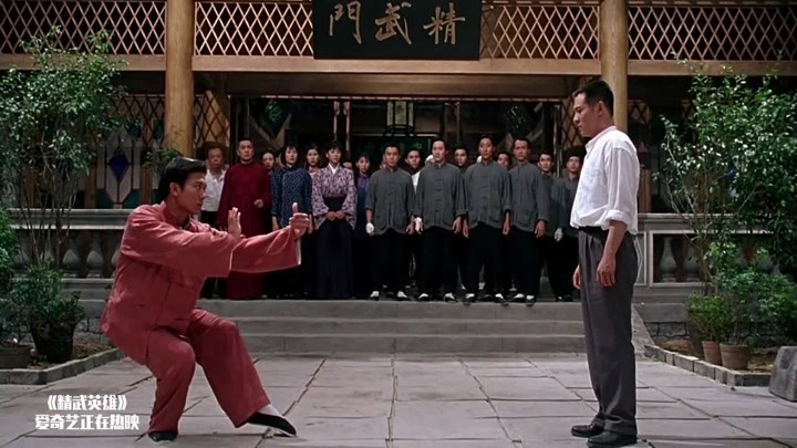 精武英雄：李连杰对上钱小豪，自由搏击遇上传统武术！