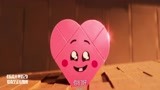 乐高大电影2，外星人发射爱心，是原子弹b爱心轰炸