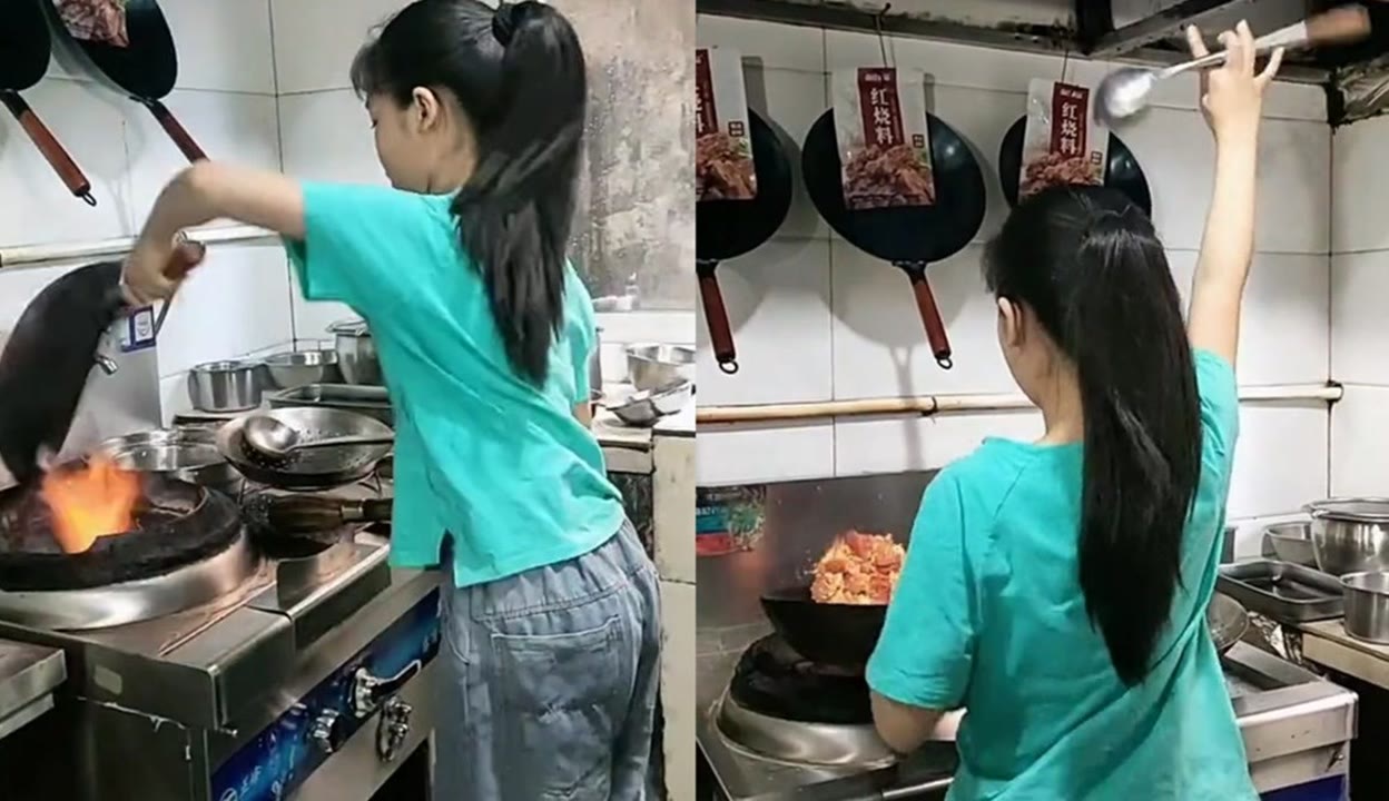 幼交专区  10岁女孩 掌闻视讯】10岁女孩已会做五六十道菜，魔性颠勺技术令人惊叹：练了一暑假_粉丝数109262_作品数68441-资讯视频-免费在线观看-爱奇艺