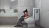 《许愿神龙》：神龙把马桶当水龙头，张嘴就喝，看到来上厕所的人