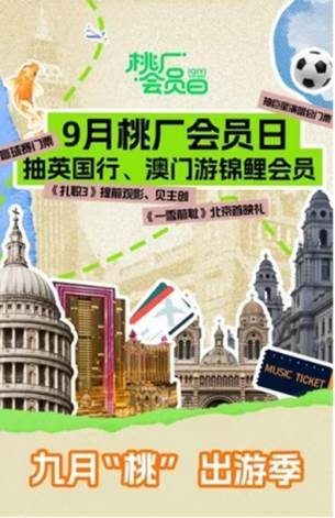 爱奇艺9月桃厂会员日：抽幸运锦鲤，助力VIP会员畅游英国