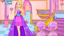 芭比公主梦幻世界时装秀游戏