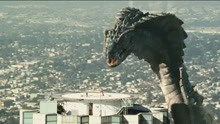 巨蟒入侵洛杉矶，召唤恐龙军团为所欲为！军队毫无办法！