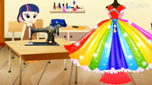 【小三妮】小马宝莉游戏，服装设计师紫悦做裙子