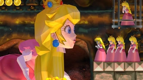 马里奥和公主游戏:碧琪公主变成怪兽