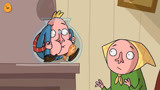 一部讽刺动画《离家》，听到父亲这句话后，儿子直接蜷进了鱼缸！