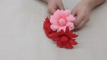 纸花的简单制作方法！