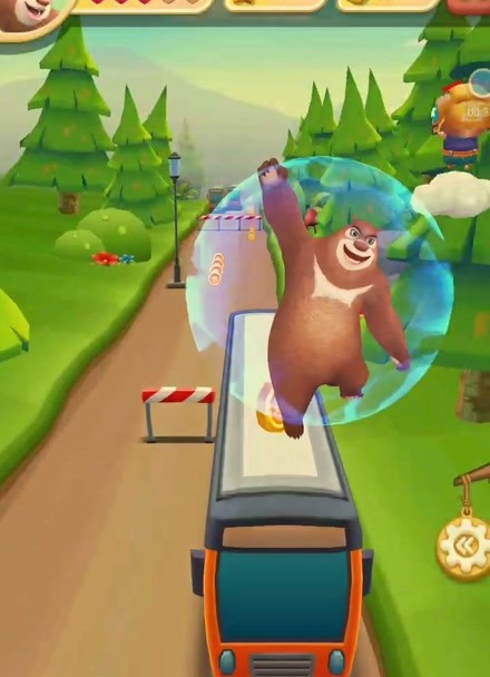熊出没 系列游戏 专辑  :熊出没2 熊大跑的真快 好嗨呀!游戏