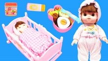 照顾宝宝的儿童过家家玩具