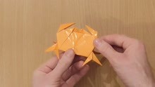 用纸做小螃蟹的方法2