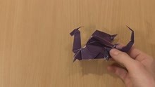 上古飞龙的折纸方法2