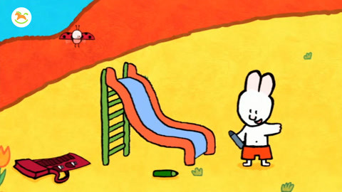 路易小兔子 动画片图片