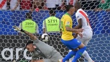 美洲杯-热苏斯传射后染红 巴西3-1胜秘鲁夺冠