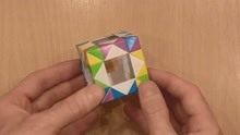 彩色立方体的折纸方法