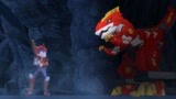 星兽猎人：红色怪兽真厉害，一下子就赶跑了两只恶兽，而且还不坏