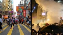 触目惊心！香港六大地标今昔对比 香港不能再乱！