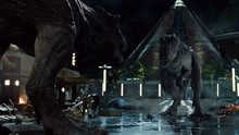 侏罗纪世界：全剧最精彩片段没有之一，霸王龙对战暴虐霸王龙！