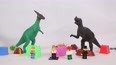 恐龙们被变成娃娃机玩具