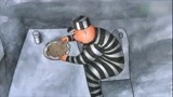 男子身处监狱，吃出了一条通往外界的道路，动画版肖申克的救赎