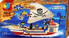 LEGO乐高加勒比海盗王国系列：明珠号海盗船— 傲仔小天地拼装 