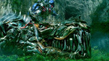 变形金刚：擎天柱降服远古机械恐龙，与霸天虎决一死战，太燃了
