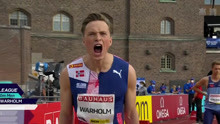 男子400米栏 挪威名将瓦尔霍姆夺冠