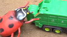 超级英雄工程车战队 第8集 巨型七星瓢虫攻击垃圾车