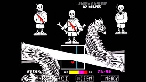 Hard Mode Sans】战斗第一、二阶段FDY重制版通过! ! !