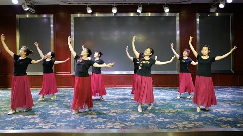 舞队演出合集 8人队形版《红枣树》