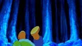 哆啦A梦：哆啦A梦拿出钻地机，往南极底下钻，下面有一座城堡