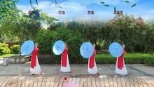 广西柳州彩虹健身队伞舞《雨巷佳人》编舞-春英
