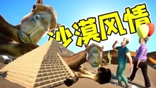 动物园之星23：海岛建沙漠，我的骆驼会游泳！
